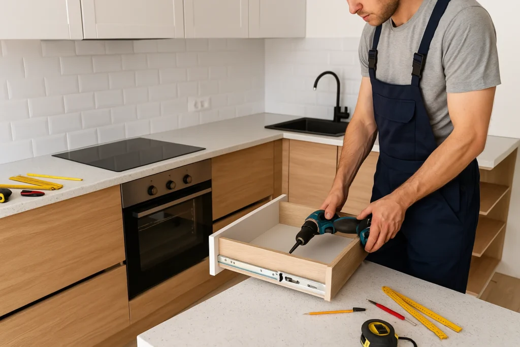 Professionele montage van uw keuken