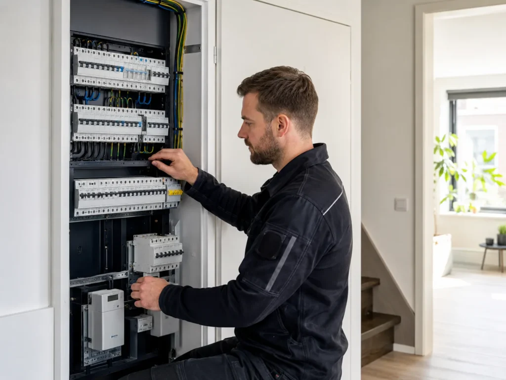 Elektricien vervangt meterkast in Gorinchem voor meer capaciteit en veiligheid